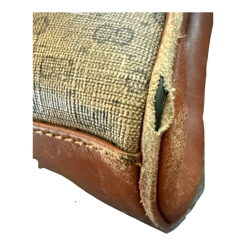 Gucci Micro GG Monogram Top Handle Bag Vintage Brown - Picture 9 of 11